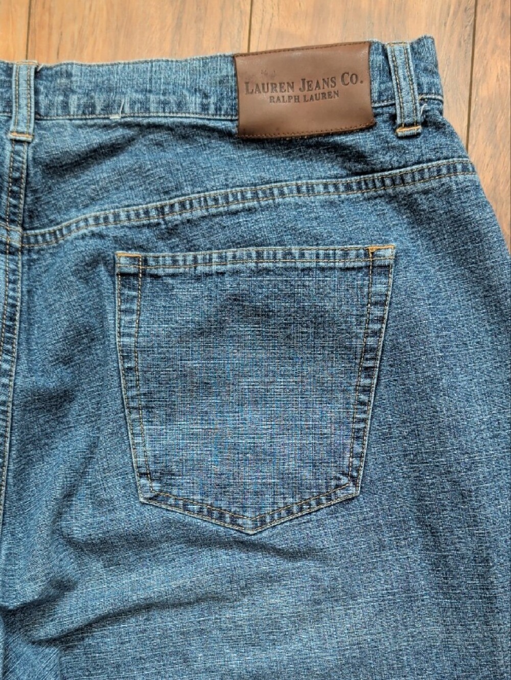 Ralph Lauren Women’s Straight Leg Jeans Blue Denim | Size 18 | Classic Mid Rise - Picture 7 of 11